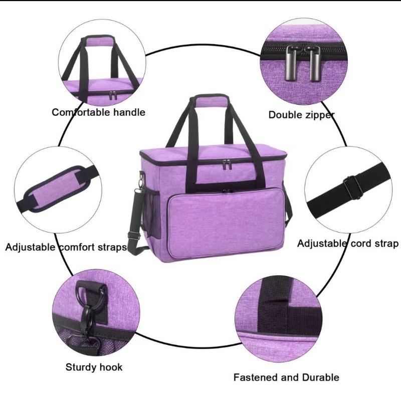 Outdoor Sports Bag Large Capacity Tool Bag Portable Handheld Storage Bag for Sewing Supplies and Accessories