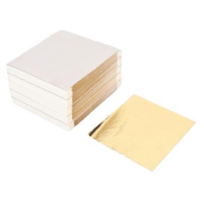 500pcs Gold Leaf Sheets Fashion Multi Purpose Imitation Gold Leaf for Arts Gilding Crafting