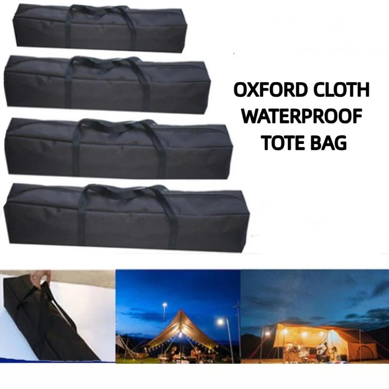 Canvas Canopy Pole Bag Camping Tent Storage Pouch Large Capacity Waterproof Travel Picnic Pack