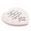 Thoughts of You Pet Memorial Heart Stone - Large