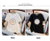 Women's Plus Size Slimming Loose Mid-Length Round Neck Short Sleeve T-shirt 200/300/350 Jin 6308