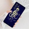 Marine Life Ocean Octopus Phone Case For Samsung Galaxy S25 S23 S30 S8 S21 S20 FE S24 S22 Note 10 20 S8 Plus lite Ultra