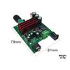 For TPA3116D2 High Efficiency 100W Audio Board with NE5532 Preamp DC 8V 25V Input Compact 79x61mm PCB Low Heat Generation