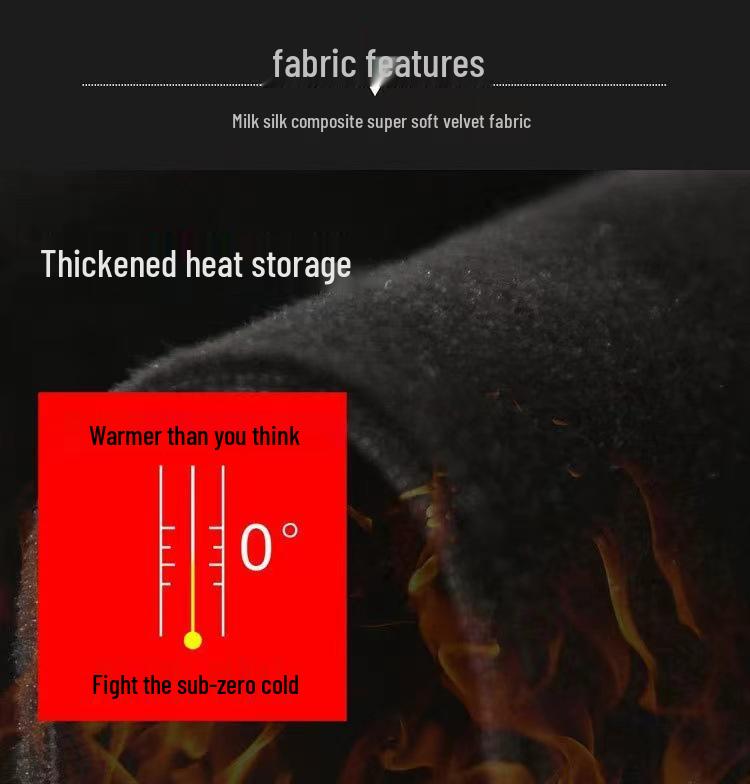 Men's Long-Sleeve Winter Fitness Suit with Quick-Dry Running Tights