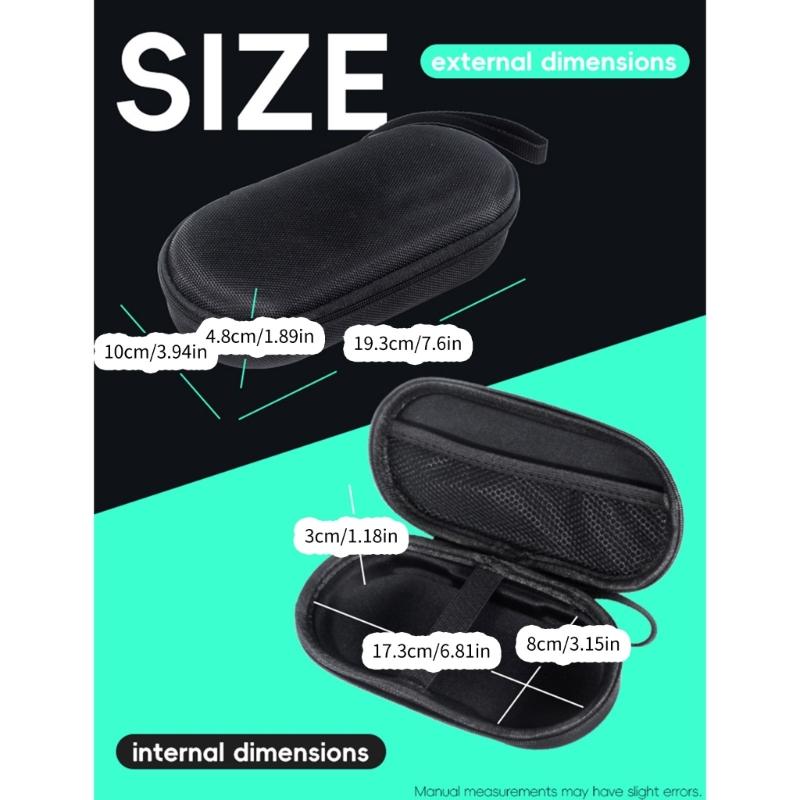 Carrying Case for SF2000 Protective Travel Hard ShellsStorage Bag Game Cartridges & Charging Cable Organizers