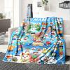 Doraemon Friends Adventure Forest Four Seasons Blanket Customized With Your Name Lightweight And Warm Perfect Gift For Home Office Camping Sofa Travel