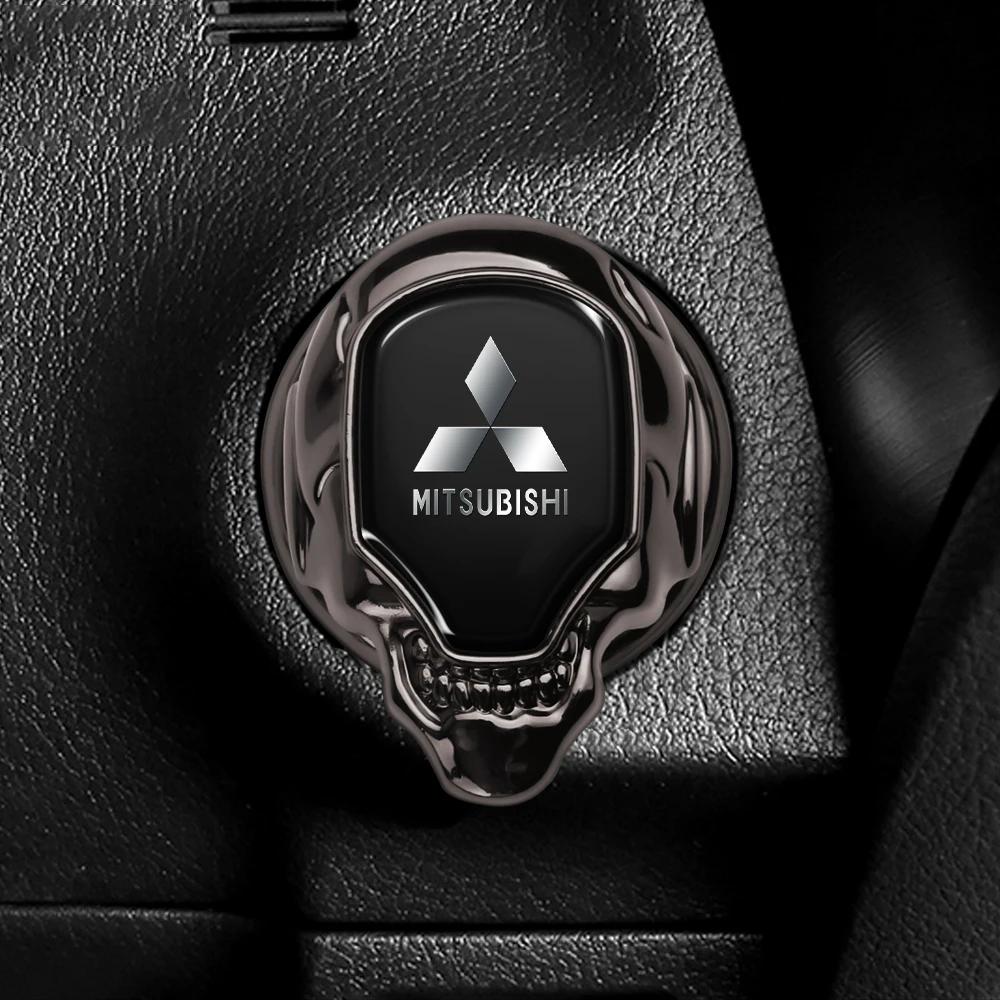 Gzbf5 Sport Metall Auto Innenraum Motor Startknopf Schutz für Mitsubishi ASX Lancer Outlander Pajero Styling Zubehör