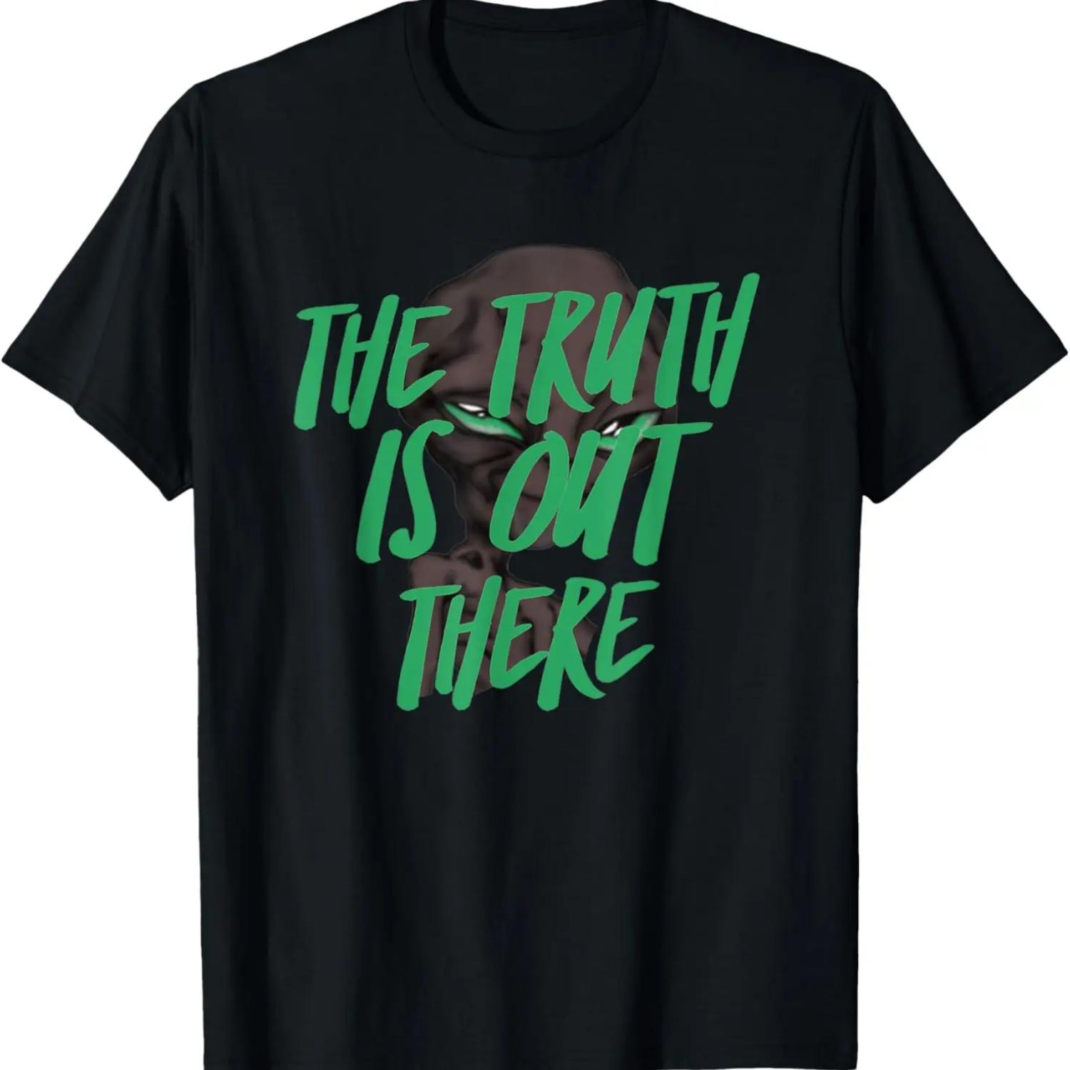 The Truth Is Out There Grey Alien Funny Gift T-Shirt S чёрный