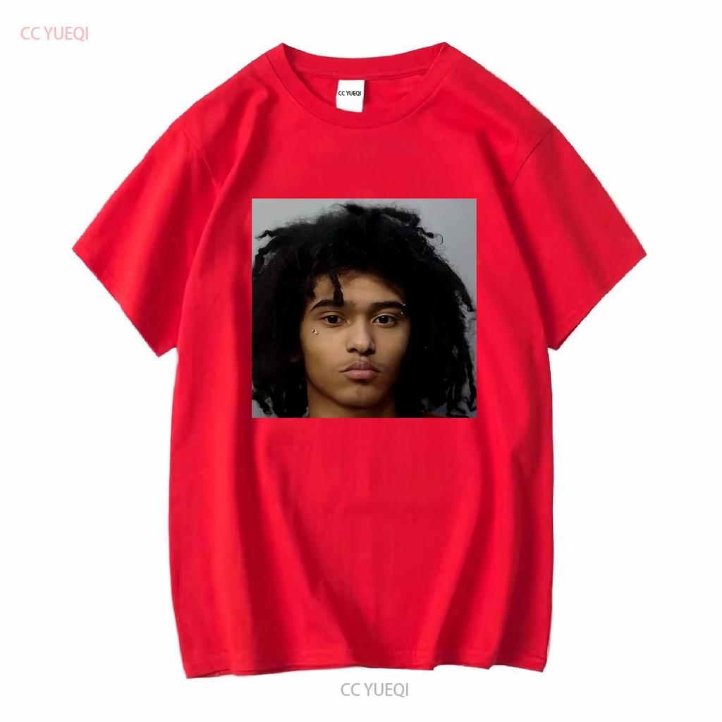 Jaydes Mugshot T Shirt Underground Rap Evvls Minimalist For Fans Jayden Yen Dumont long or short sleeves vintage Washed