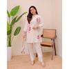 Women's Cotton Flex Top Kurta with Pant Set Designer Casual Wear Kurti Cord Set