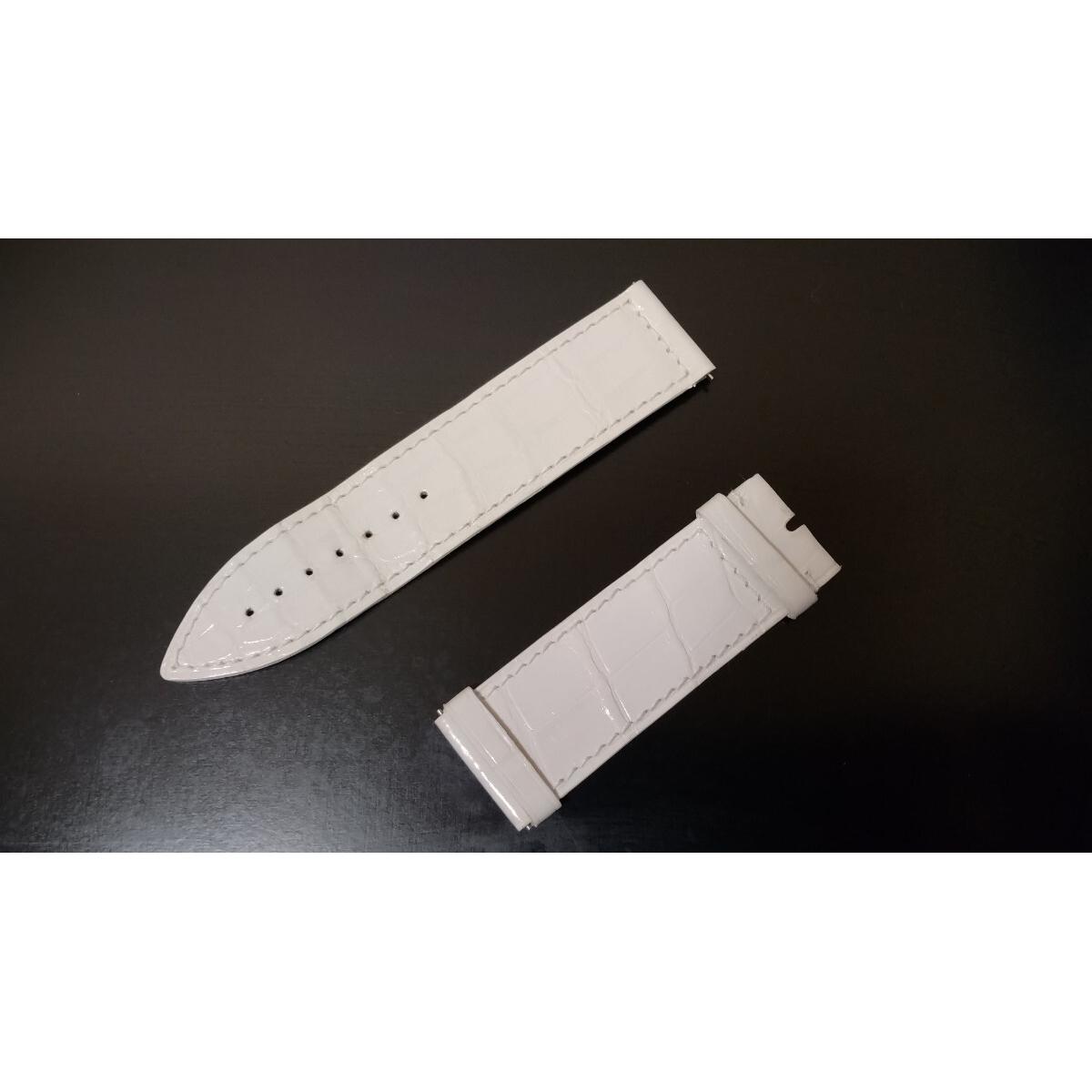 Used Genuine crocodile belt for Franck Muller Long Island 1000, 1002 size matte