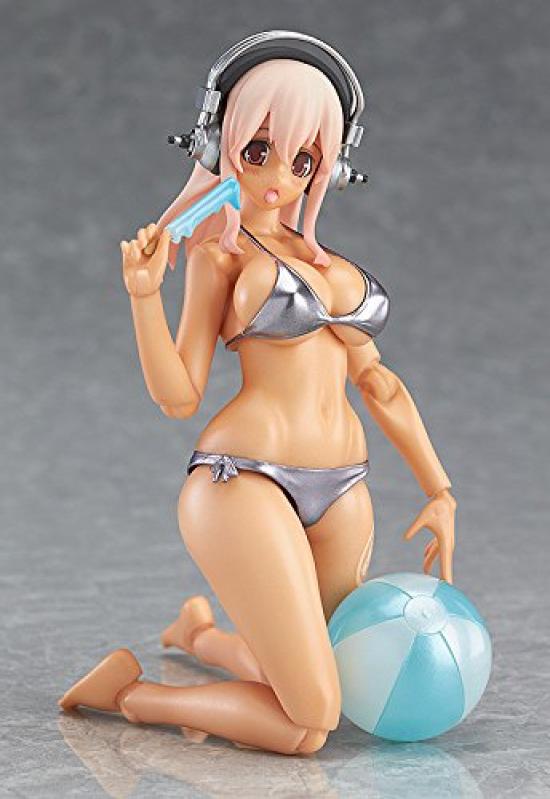 SoniAni SUPER SONICO THE ANIMATION Figma Super Sonico Suntan - - Ver.