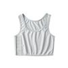 Women's Super Flat Invisible Chest Binder - Short Style, Sports Shaping Vest for Breast Reduction and a Smaller Look