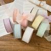 4cm Silk Ribbon Gift Wrapping Bouquets DIY Decor Creative Chiffon Ribbon
