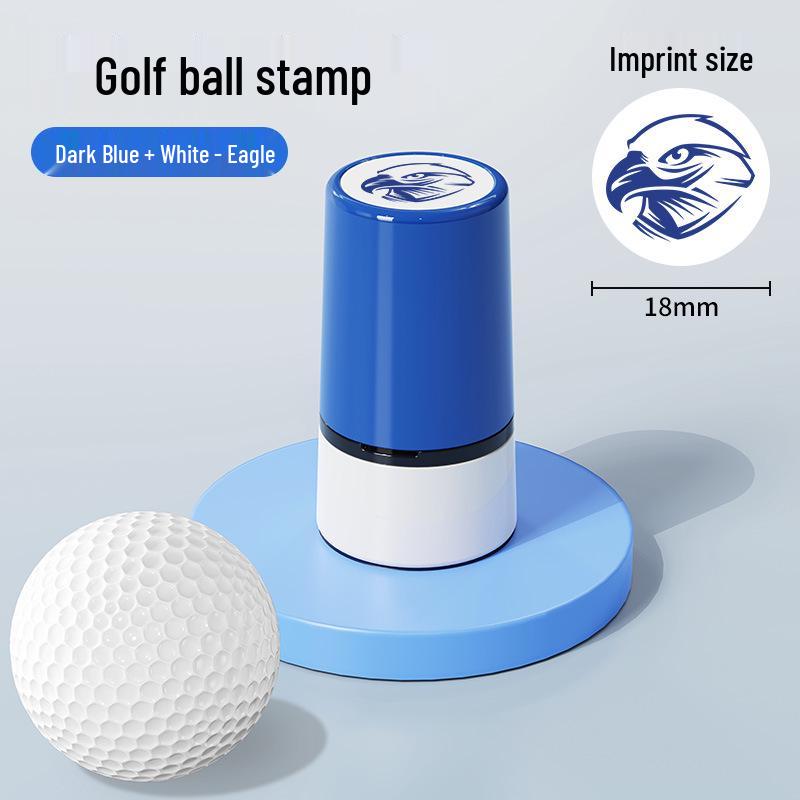 Quick-Dry Waterproof Golf Ball Marker Stamp - Various Patterns and Styles