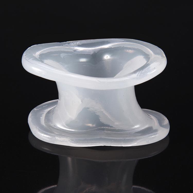 Civière de boule en Silicone pour homme, civière de Scrotum, testicule, BDSM, manchon de retardement, anneaux de pénis