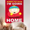 SSouth Funny PParks Happy Birthday Backdrop Background Vinyl Women Birthday Party Cake Table Decorations Photoshoot Banner
