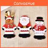 Santa Christmas Decorations Cutlery Sets Party Table Tops Decorative Products