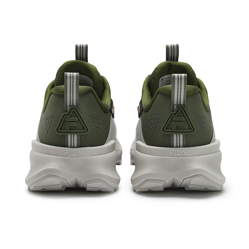 Fila SPD LYNX 3 Fashion Trend Shock Absorption Low Top Outdoor Functional Shoes Men Shoes White Green A12M511201FPI