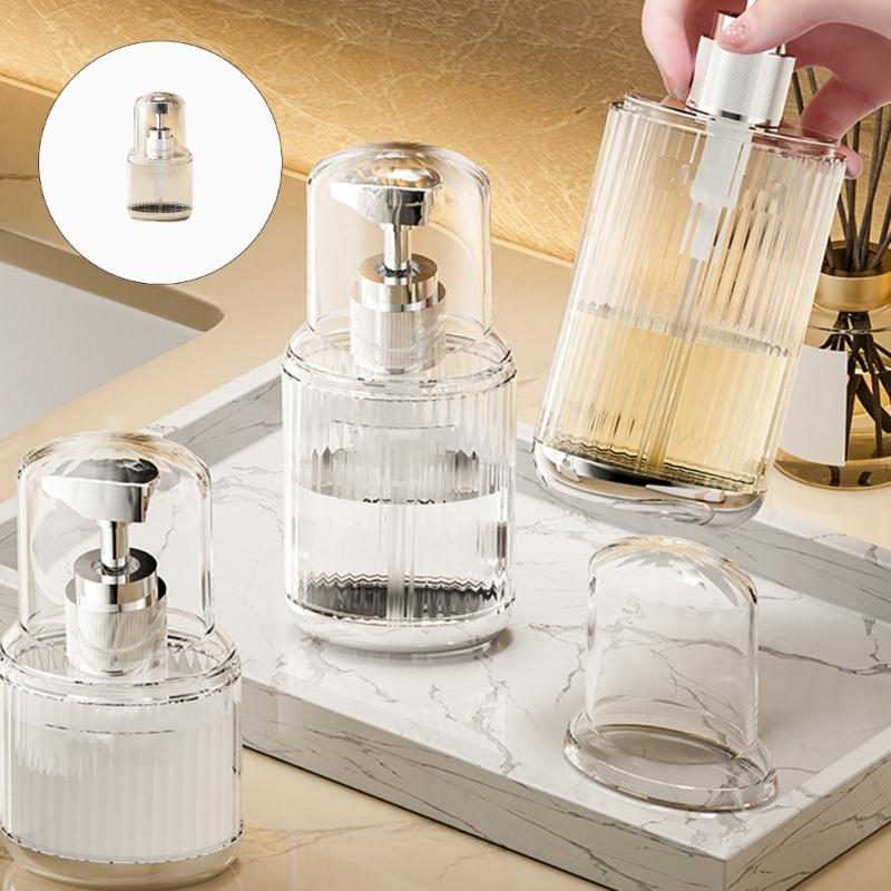 Liquid Dispenser Clear Plastic Cosmetic Container Leakproof Design For Lotion Shampoo Travel Kit