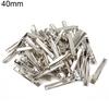 50 Pcs Metal Single Prong Alligator Women Hair Clips Barrette DIY 32mm-75mm