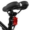 Waterproof 5 LEDs Bike   Front Headlight   Rear   Light Set Accessory(Black)