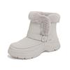 Fashion Winter Padded Thickened Warm Snow Boots for Women Casual Platform Slip On Short Plush Suede Ankle Boots Gladiator Women's Shoes