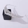 Japanese & Korean Style Bridal Rhinestone Crown Headpiece for Weddings, Evening Dresses & Children's Birthdays