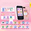Telefono per Bambini Giocattoli Educativi Lettore Musicale MP3 Giochi Giocattolo Musicale Culla per Bebè Giocattoli con Fotocamera Selfie per Bambini Regali di Compleanno