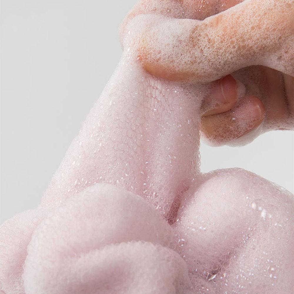 5PCS Mesh Flower Shower Sponge - Bath Ball Scrubber for Body Cleaning
