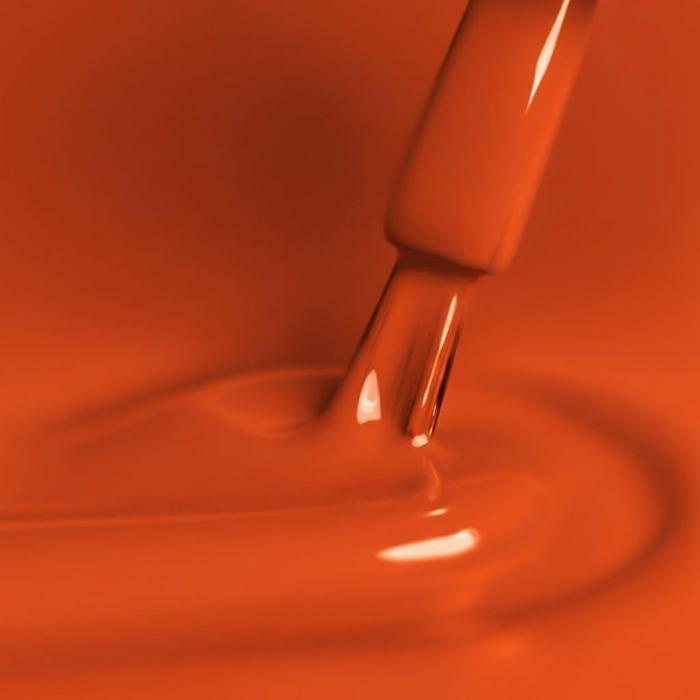 Vernis à ongle - Kabos Gelike 040 - Orange - Hybride UV LED - Doux et léger pour ongles sensibles