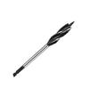Long Lasting Alloy Steel Four Flute Four Edge Hole Saw Hex Shank Drill Bit Versatile Drilling Wood Plastic Applications