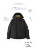 Women's Hooded White Duck Down Winter Puffer Jacket - Short, Warm, Comfortable, Thickened for Outdoor Use