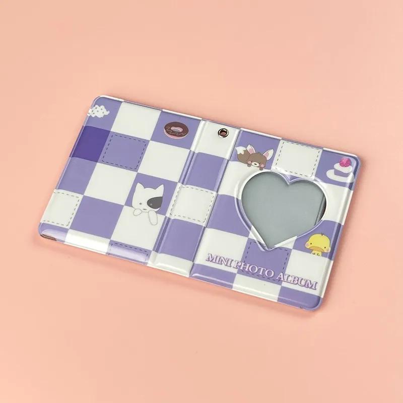 40 Pockets 3-Inch Mini Photo Album Cartoon Album Photo Photocard Holder Book Collect Kpop Album De Fotos Kpop Photocard Binder