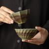 Kiln Change Coarse Pottery Master Cup Chinese Style Kung Fu Ceramic Tea Cup Chinese Zen Style Tea Ceremony Accessories New