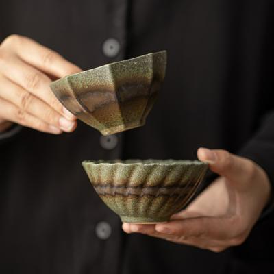 Ofenwechsel Grobkeramik Meistertasse Chinesischer Stil Kung Fu Keramik Teetasse Chinesischer Zen-Stil Teezeremonie Zubehör Neu