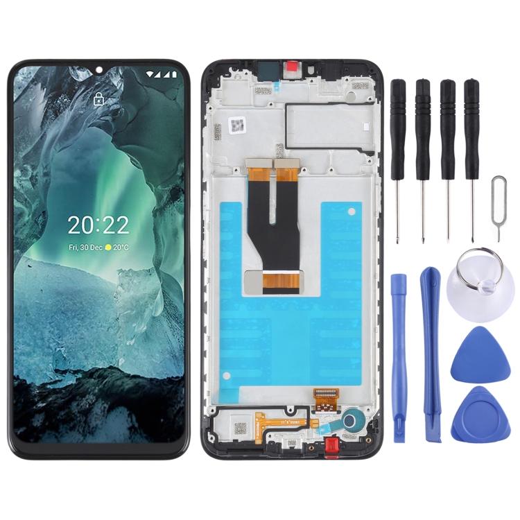 

OEM ЖК-экран для планшета Nokia G11/G21 в полной сборке с рамкой (черный)