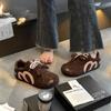 Wear-resistant cat claws casual moral training inner height increase spring student soft-soled non-slip women's shoes