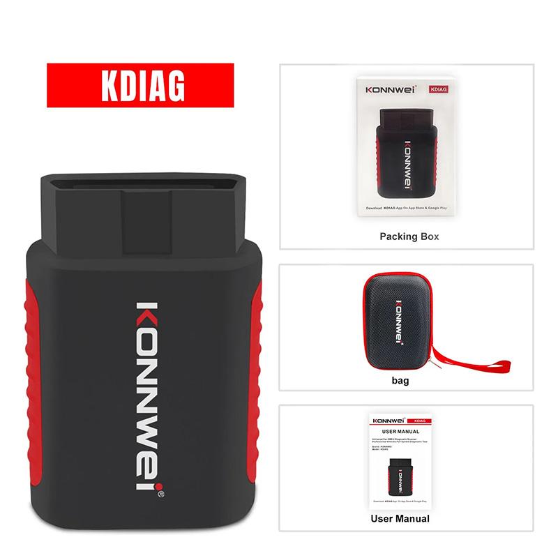 

2026 KONNWEI KDIAG Full System Auto Scanner Reset SAS EPB Service ECU Programmer OBD OBD2 Car Diagnostic Tool pk Thinkdiag MINI KDIAG