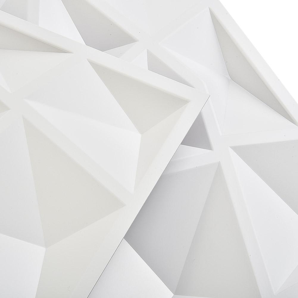 Pannelli Decorativi Murali Piastrelle di Plastica Diamante 1pz/4pz Rivestimento Copertura Fai da Te Interni Soggiorno Sfondo PVC