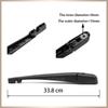 Wiper 14" Rear Wiper Blade & Arm Set Kit For Alfa Romeo Giulietta 940 2010- 2011 2012 2013 Windshield Windscreen Rear Window