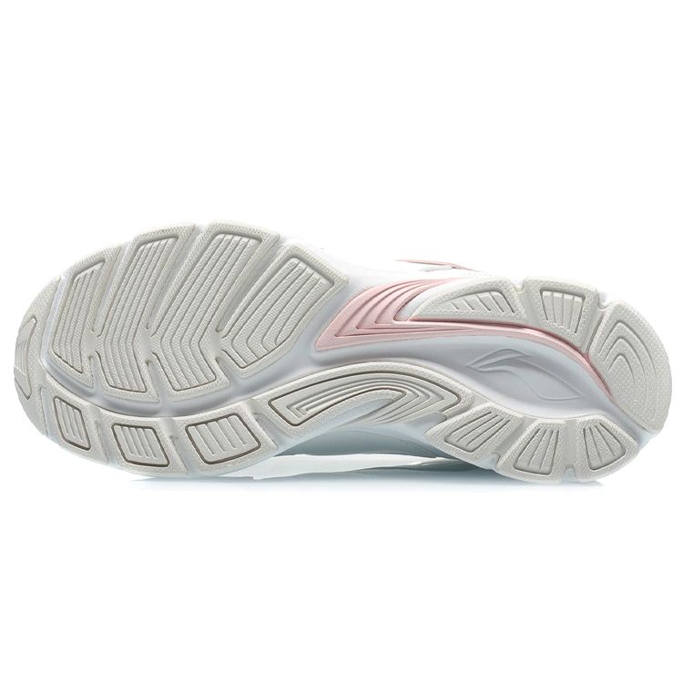 Li Ning Shock Absorbing Non-Slip Durable Low-Top Running Shoes Women sneakers Cloud-White ARLR018-5