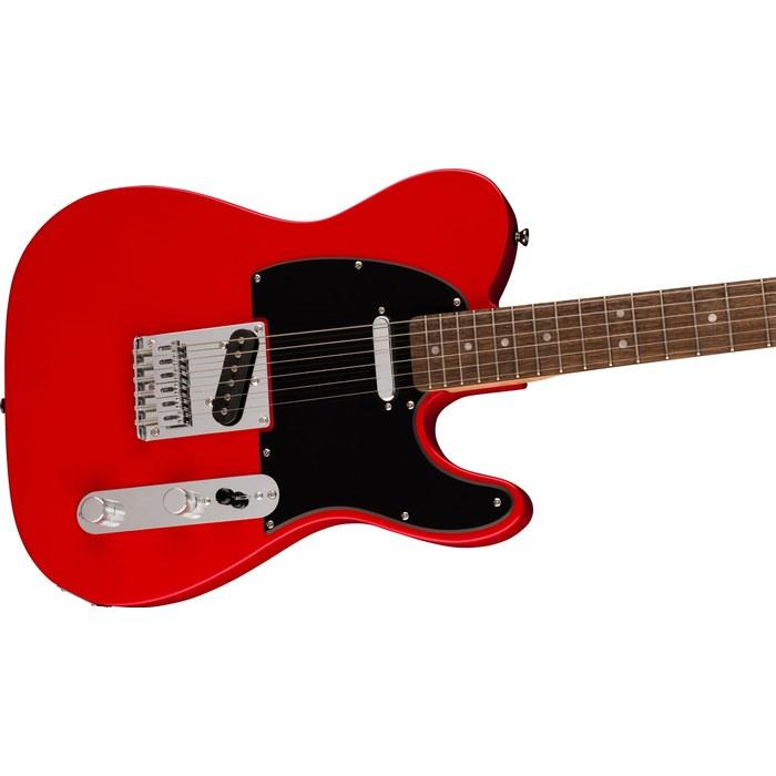 Squier Sonic Telecaster, Laurel Fingerboard, Torino Red (with Soft Case)