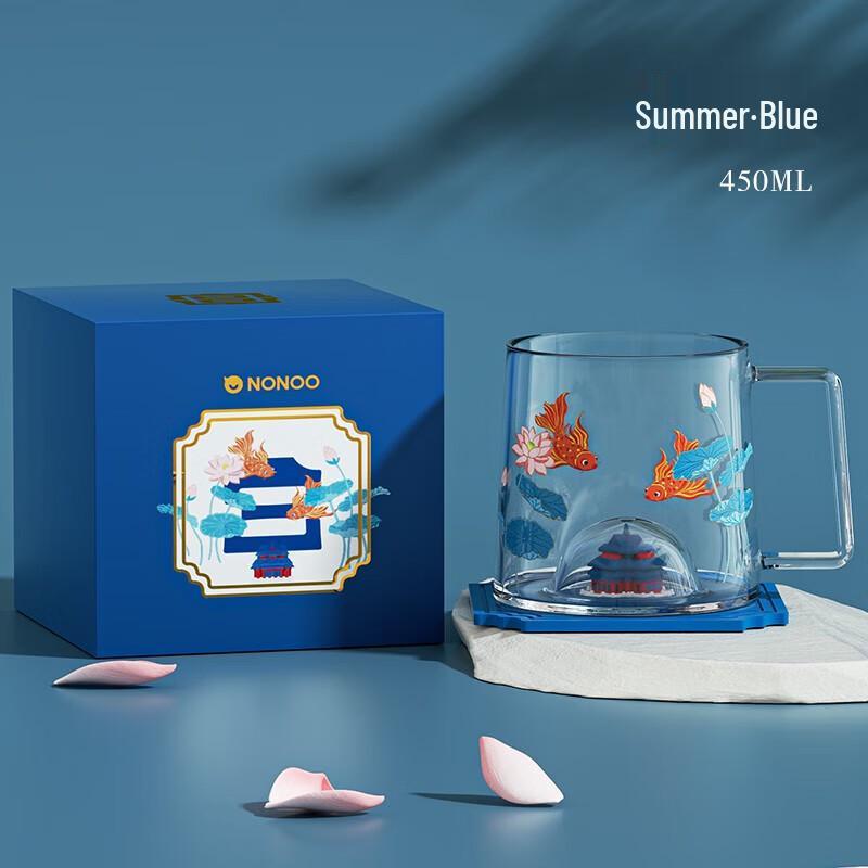 NONOO Forbidden City Four Seasons Glass Cup 450ml
