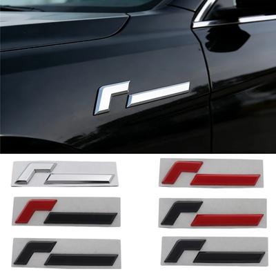 3D Car Styling Racing Line Logo Tail Bumper Rear Trunk Side Fender Emblem Badge Sticker High-Performance Tuning Modification