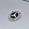 57mm Car Hood Emblem Badge Bonnet Emblem Stickers For Mercedes Benz Brabus AMG W124 W140 W163 W202 W203 W204 W210 W211 W205