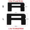 HXGR1 Grille Top Logo Letter For Ford Ranger Grills RANGER 3D Emblem Original Size ABS Sticker With Glue Chromium Styling 6 Color