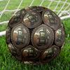 Rustic Machine Emblem Round Football Size 5 Adult Ball Suitable for Training Matches and Outdoor Team.