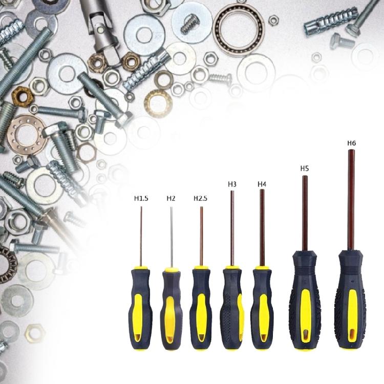 Klucz imbusowy Wiertło Magnetyczny klucz sześciokątny Nasadka Sześciokątny bit Klucz imbusowy Śrubokręt imbusowy 1,5-6 mm