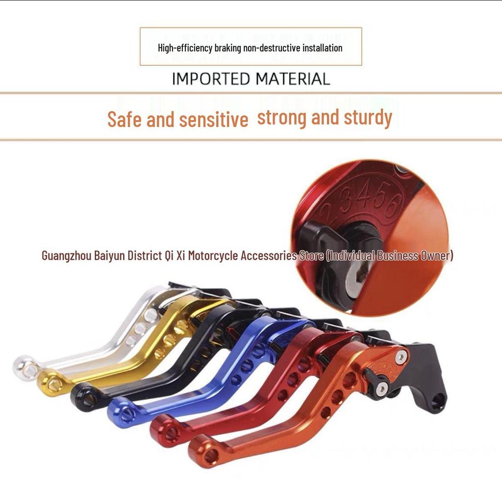 Haojue USR125 VX125 Kurzer Kupplungs-Bremshebel Lenker